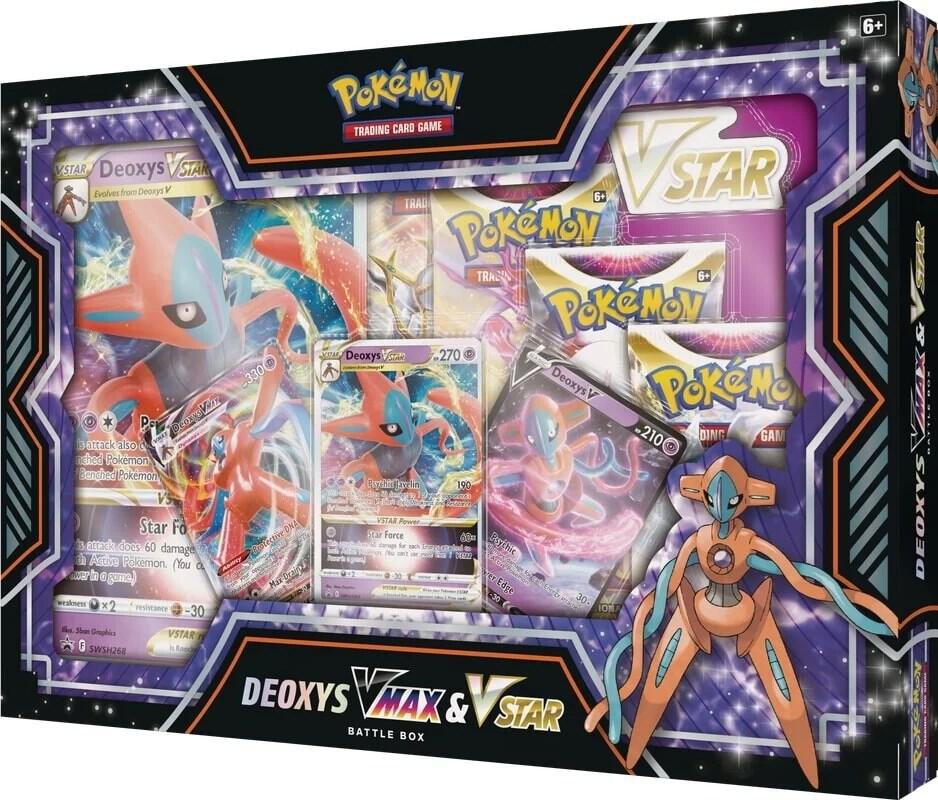 Deoxys VStar & VMax Battle Box